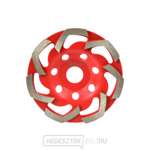 GEKO gyémánt csésze csiszolótárcsa PIROS 125mmx5x22,23mm GEKO gyémánt csésze csiszolótárcsa PIROS 125mmx5x22,23mm gallery main image