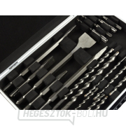 SDS PLUS fúró- és vésőkészlet, 17 darabos, alumínium dobozban  Előnézet 