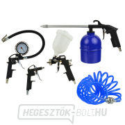 GEKO fúvó- és szórópisztoly készlet tömlővel - 5 db GEKO fúvó- és szórópisztoly készlet tömlővel - 5 db gallery main image