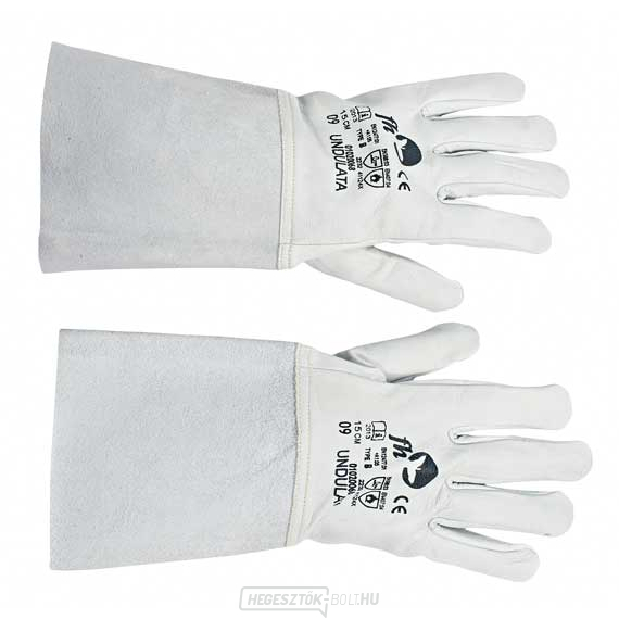 Teljes bőr hegesztőkesztyű Worm UNDULATA Méret 10