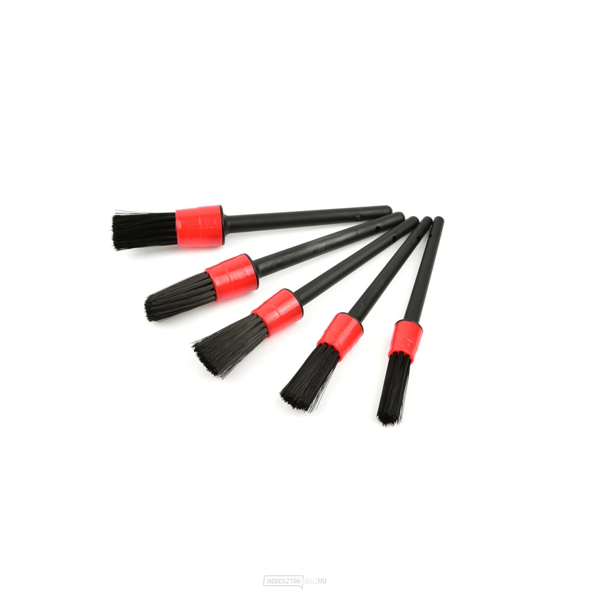GEKO 5 db-os kefekészlet a részletes mosáshoz, 20-40 mm, puha szintetikus sörték