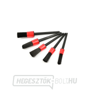 GEKO 5 db-os kefekészlet a részletes mosáshoz, 20-40 mm, puha szintetikus sörték GEKO 5 db-os kefekészlet a részletes mosáshoz, 20-40 mm, puha szintetikus sörték gallery main image