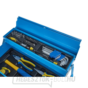 Szerszámosláda felszereléssel, 64 darabos, fémdoboz (2) náhled