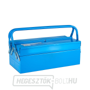 Szerszámosláda felszereléssel, 64 darabos, fémdoboz (2) náhled