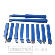 11 darabos esztergaszerszám-készlet 16x16 mm (6) Előnézet 