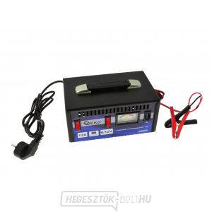 GEKO Autós töltő 6/12V - 12A GEKO Autós töltő 6/12V - 12A gallery main image