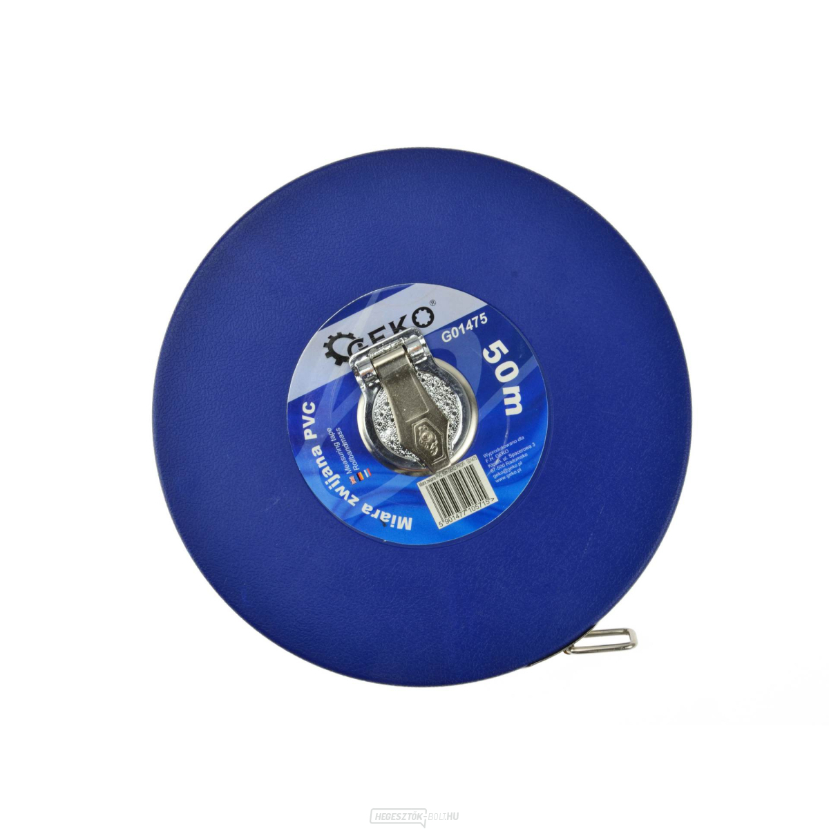 GEKO Mérőszalag, 50m, szalagszélesség 13mm, PVC