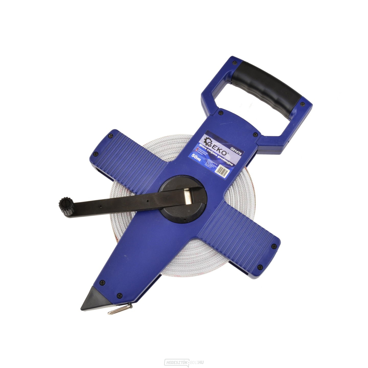 Mérőszalag földméréshez, 50 m, sávszélesség 13 mm GEKO Mérőszalag földméréshez, 50 m, sávszélesség 13 mm GEKO gallery main image