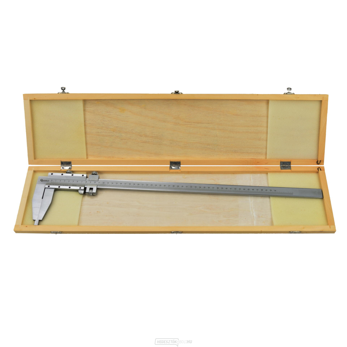 GEKO Csúszó fém mérleg, 0-500mm x 0,05