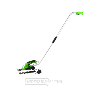 GEKO Akkus fű- és sövényolló teleszkópos nyéllel 3,6V GEKO Akkus fű- és sövényolló teleszkópos nyéllel 3,6V gallery main image