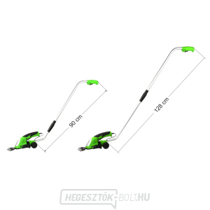 GEKO Akkus fű- és sövényolló teleszkópos nyéllel 7,2V GEKO Akkus fű- és sövényolló teleszkópos nyéllel 7,2V gallery main image
