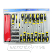 GEKO csavarhúzó és bit készlet, 59 db, CrV náhled