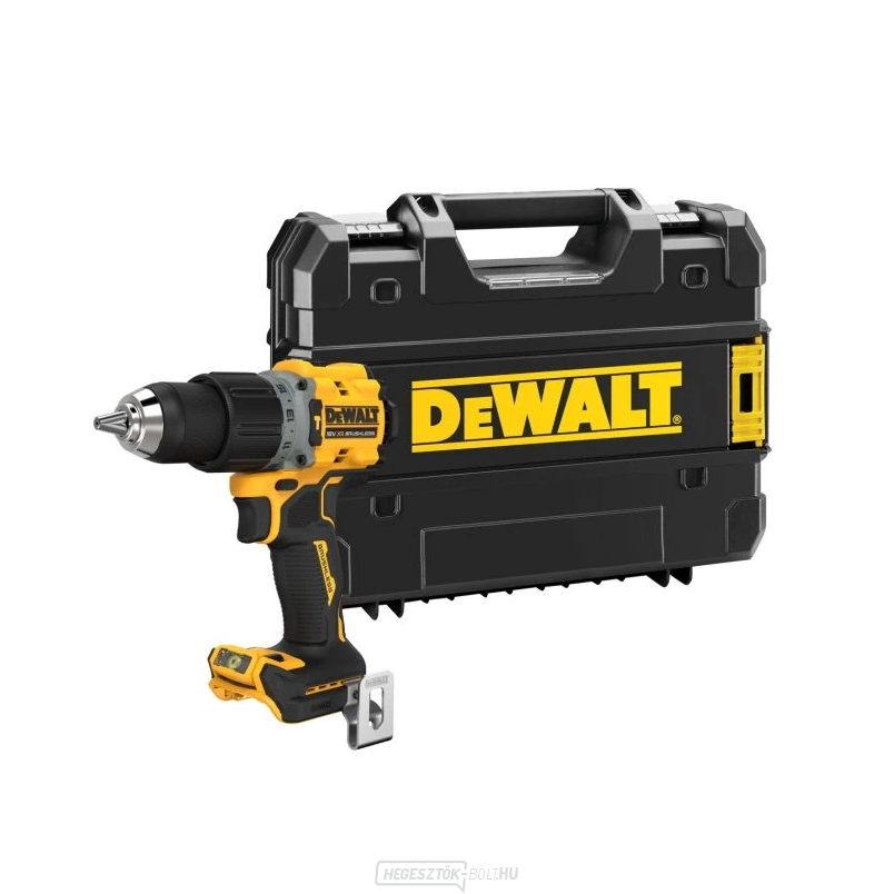 Akkus szénkefe nélküli ütvefúró 18V XR DCD805NT DeWALT (akkumulátor és töltő nélkül)