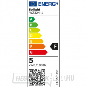 Solight LED izzó, spot, 5W, GU10, 6000K, 425lm, fehér, fehér Előnézet 