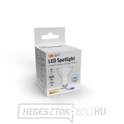 Solight LED izzó, spot, 5W, GU10, 6000K, 425lm, fehér, fehér Előnézet 