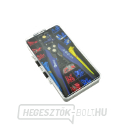Multifunkciós kábelcsupaszító fogó + csatlakozók és kábelkötegelők készlete 260 db (5/20) Előnézet 