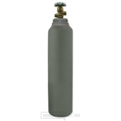 Teljes gáznyomású palack CO2 keverék 18% Argon 82% 8l 200 Bar 1.9m3 menet W21.8