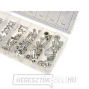 Alumínium szegecsanya készlet 150 db (20) Előnézet 