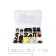 GEKO Elektromos csatlakozók - dugók, vízálló, 424 részes készlet GEKO Elektromos csatlakozók - dugók, vízálló, 424 részes készlet gallery main image