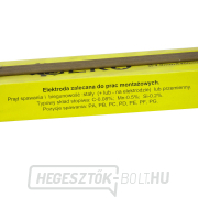 Hegesztőelektródák 4mmx350mm rózsaszín (5kg) (4) Előnézet 