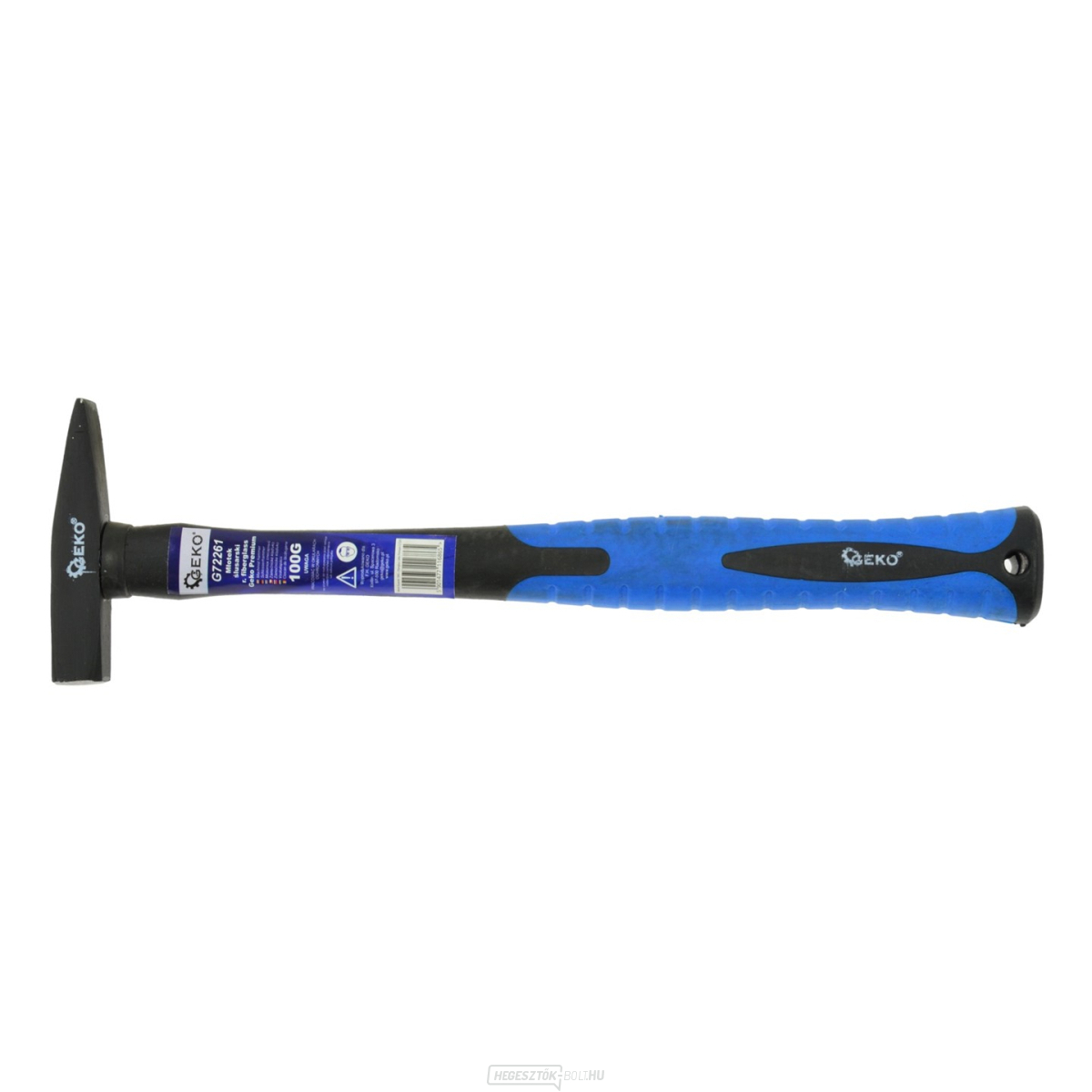 GEKO lakatos kalapács, 100g, üvegszálas nyél