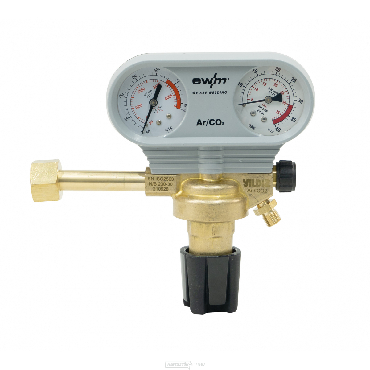 Szűkítő szelep Ar/CO2 230bar 30L gallery main image