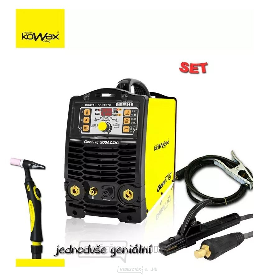 VERSENY A KOWAX HEGESZTŐ INVERTER GENITIG 200AC/DC (INGYENES)