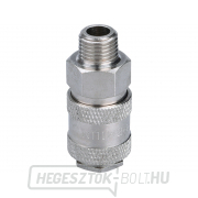 Gyorscsatlakozós levegőcsatlakozó külső menettel, G-1/4 Gyorscsatlakozós levegőcsatlakozó külső menettel, G-1/4