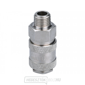 Gyorscsatlakozós levegőcsatlakozó külső menettel, G-1/4 Gyorscsatlakozós levegőcsatlakozó külső menettel, G-1/4