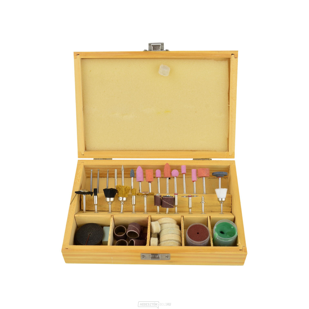 GEKO Tartozékok közvetlen csiszolóhoz, 100 db-os készlet