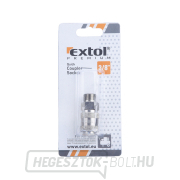 Gyorscsatlakozós légcsatlakozó dugaszolóaljzat külső menettel, G-3/8