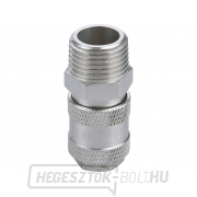 Gyorscsatlakozós levegőcsatlakozó külső menettel, G-1/2 Gyorscsatlakozós levegőcsatlakozó külső menettel, G-1/2