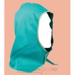 PROBAN lángálló pamutból készült védőcsuklya nyakvédővel (zöld) PROBAN lángálló pamutból készült védőcsuklya nyakvédővel (zöld) gallery main image