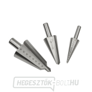 GEKO HSS fém kúpos fúrófejek 3-30 mm - 3 db Előnézet 