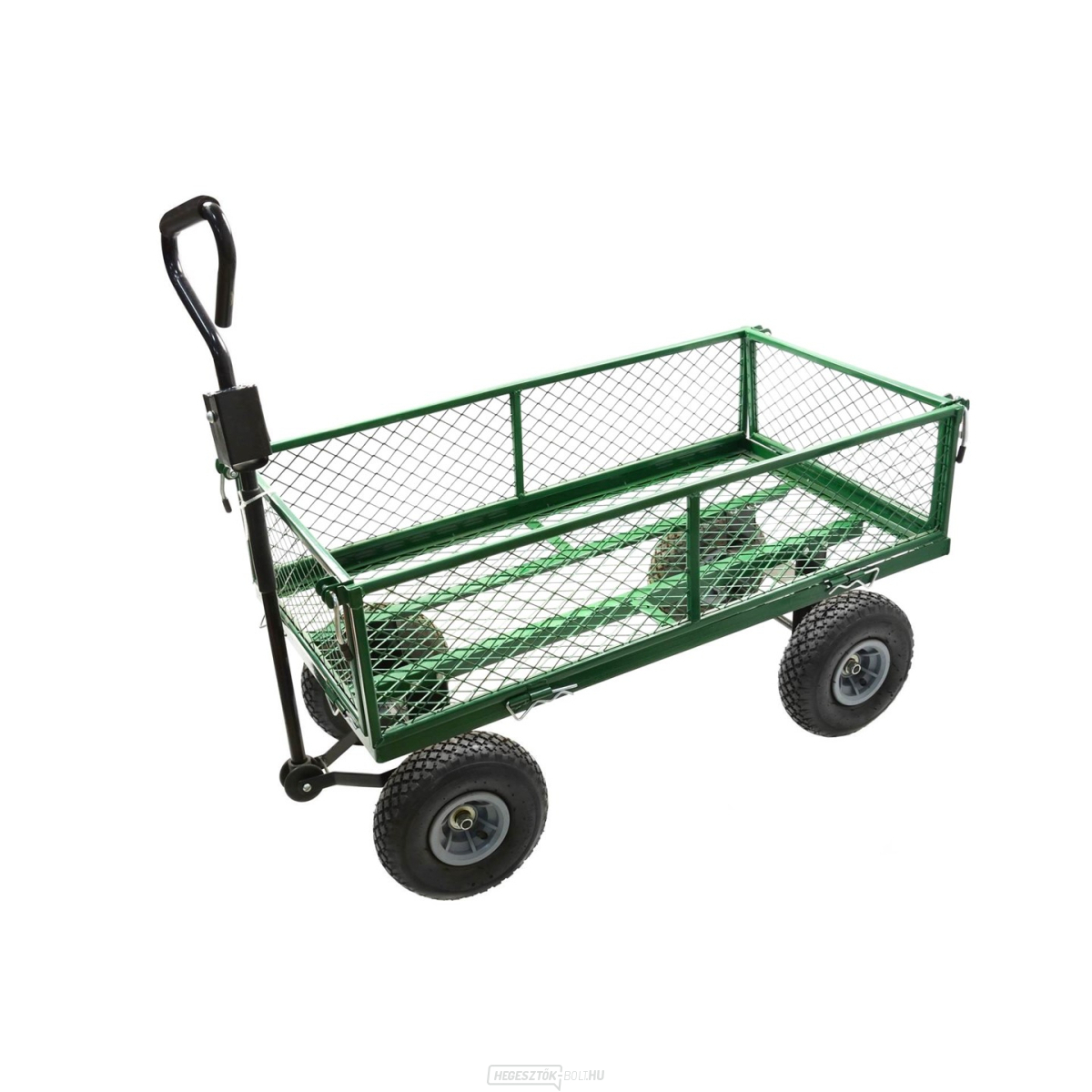 Szállítókocsi - GEKO pótkocsi, teherbírása 350 kg, oldala lehajtható