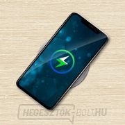 Solight 3z + USB A+C + vezeték nélküli 10 W-os kihúzható aljzatblokk, kör alakú, hosszabbító 2 m, 3 x 1,5 mm2 náhled