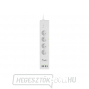GETI Hosszabbító kábel Smart GSS04, 4 aljzat, 4x USB, Tuya gallery main image