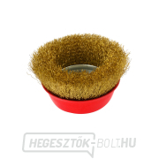 Sárgaréz drótkefe 125 mm/5