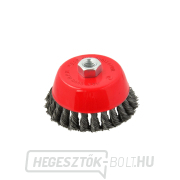 GEKO kefe csésze fonat, 100 mm, M14 GEKO kefe csésze fonat, 100 mm, M14 gallery main image