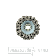 Elülső fonott drótkefe 75 mm/3