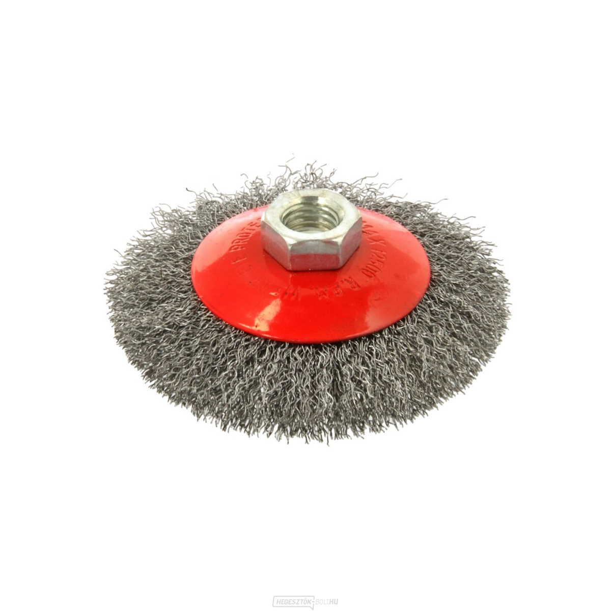 GEKO bögrekefe, hullámos drót, 100mm, M14 GEKO bögrekefe, hullámos drót, 100mm, M14 gallery main image