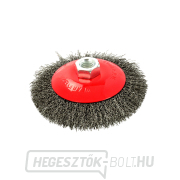 GEKO bögrekefe, hullámos drót, 115mm, M14 GEKO bögrekefe, hullámos drót, 115mm, M14 gallery main image