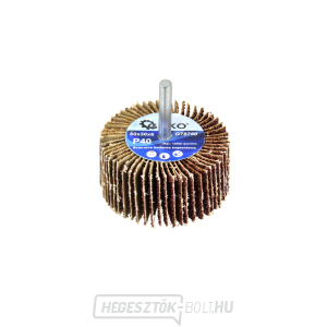GEKO Csiszolókorong szárral, 60x30x6 mm, P40 gallery main image