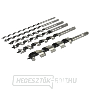 6 darabos fafúrószár készlet 6-25/230 mm, fadobozban (10) Előnézet 