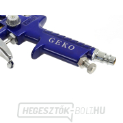 GEKO HVLP mini szórópisztoly, fém. tartály 150 ml max 3 bar náhled