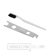 GEKO HVLP mini szórópisztoly, fém. tartály 150 ml max 3 bar náhled