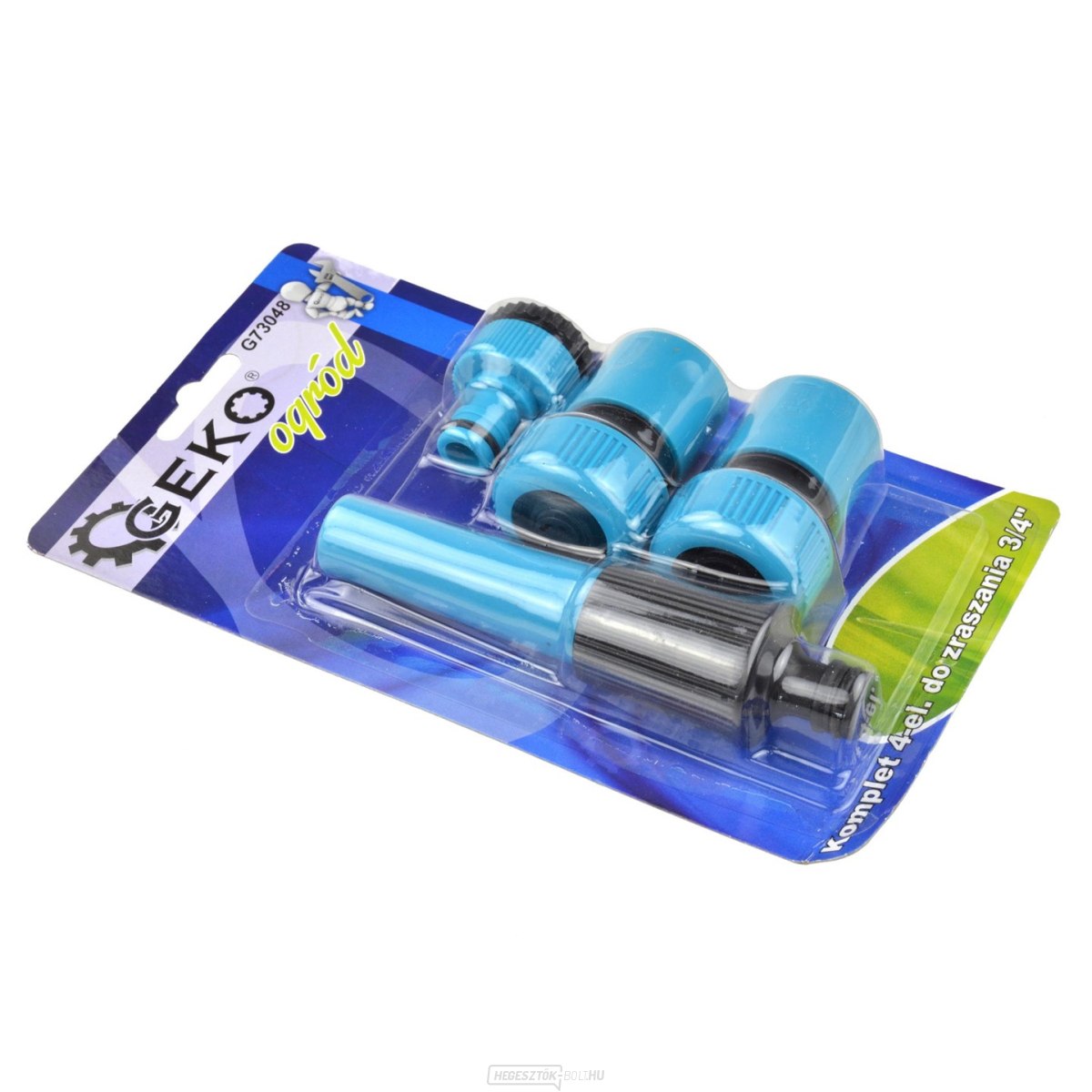 GEKO tömlőkészlet 4 db, 3/4" műanyaghoz