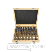 GEKO 8 db-os fúrókészlet, fa és fém, 14-25,5 mm, HSS GEKO 8 db-os fúrókészlet, fa és fém, 14-25,5 mm, HSS gallery main image