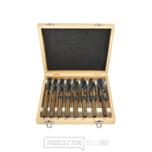GEKO 8 db-os fúrókészlet, fa és fém, 14-25,5 mm, HSS GEKO 8 db-os fúrókészlet, fa és fém, 14-25,5 mm, HSS gallery main image