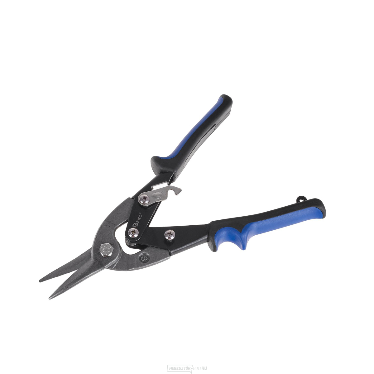 GEKO fogazott lemezolló, 10", bal